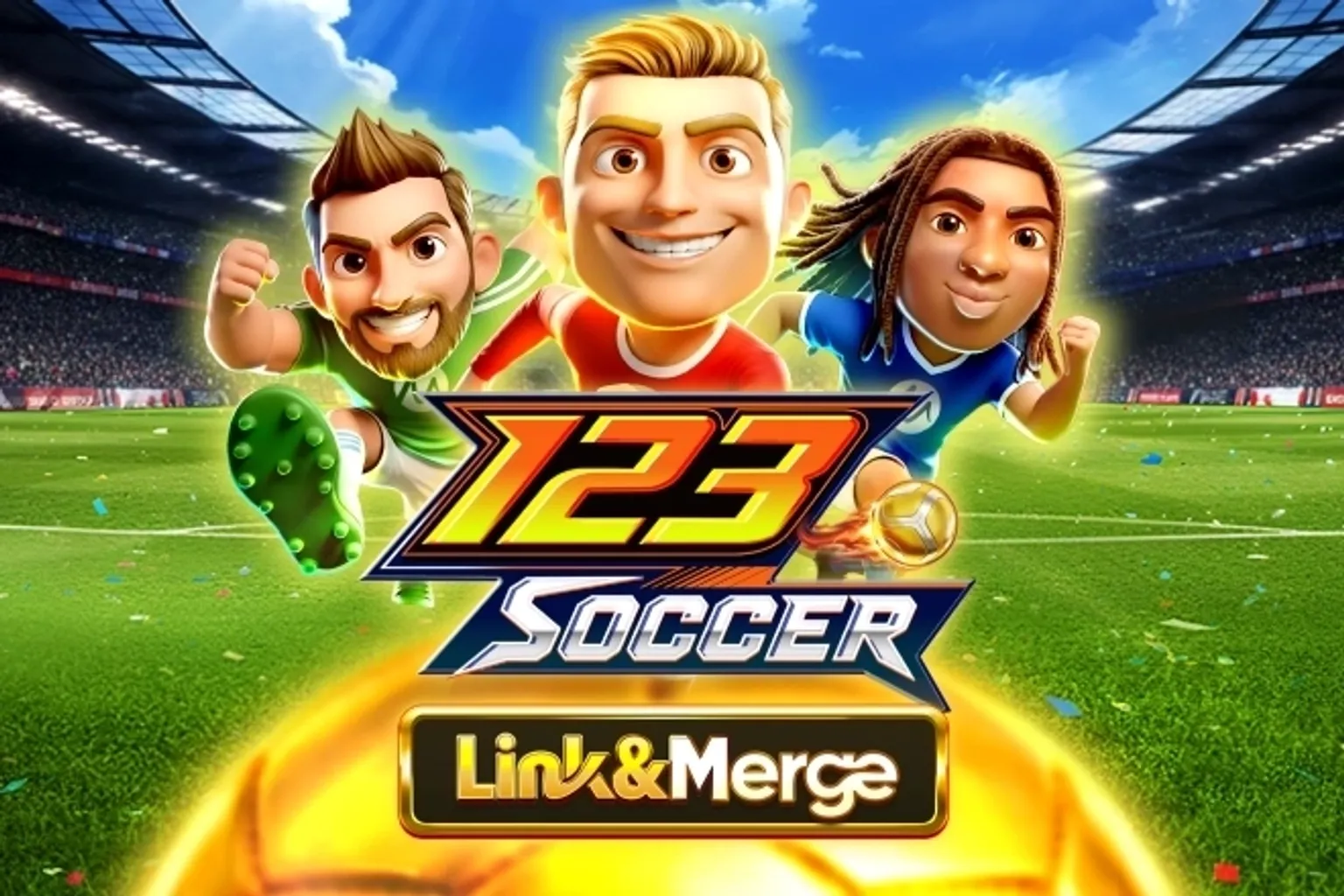 123 Soccer Link & Merge Demo: Mechanik oder Fußball-Thema?